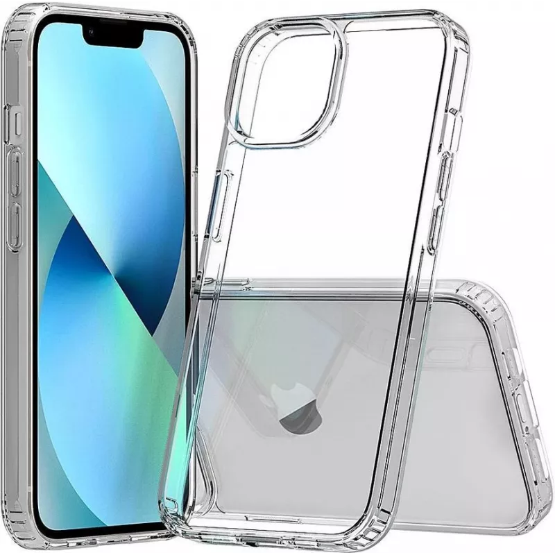 Dangtelis JT BERLIN Pankow Clear, skirtas iPhone 14, 15,5 cm, permatomas