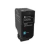 Lexmark RETURN-tonerio kasetė žydra 74C2HC0 3000 puslapių