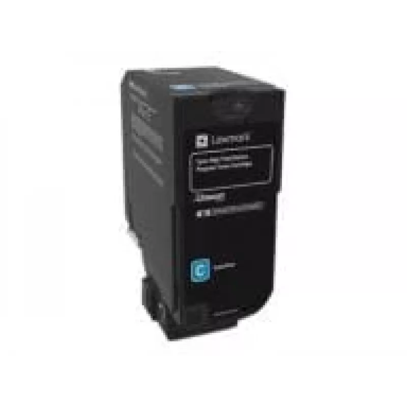 Lexmark RETURN-tonerio kasetė žydra 74C2HC0 3000 puslapių