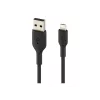 BELKIN PVC USB LAIDAS USB-A - LIGHTNING, 1M, JUODAS
