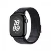 42 mm Juoda/Blue Nike Sport Loop