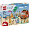LEGO Bluey Blue Car Family Trip 11202 — žaislų rinkinys vaizduotės žaidimams