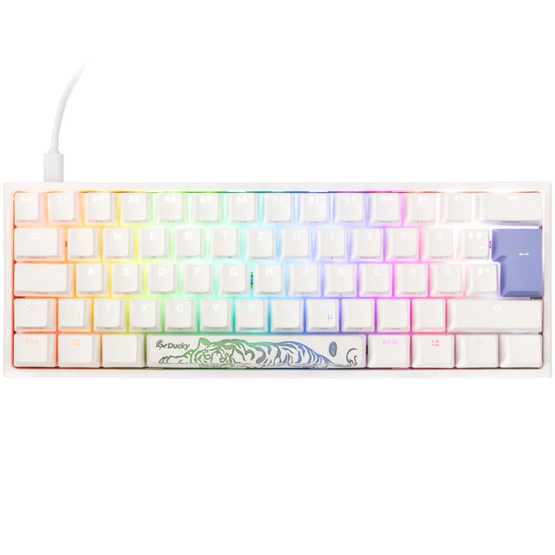 Ducky One 2 Pro Mini klaviatūra, žaidimų, USB, juoda