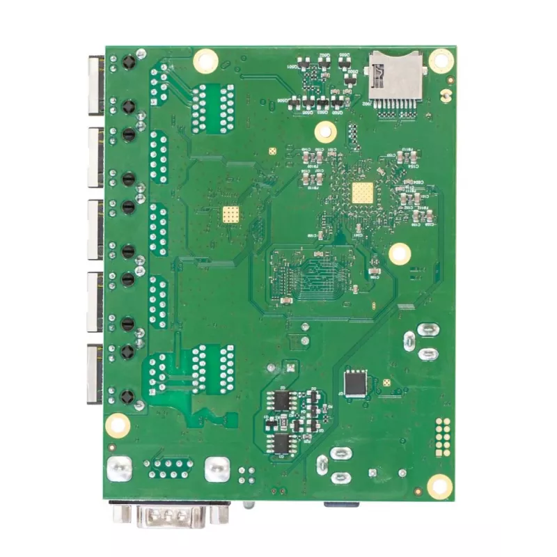 laidinio maršrutizatorius Mikrotik RB450Gx4 Gigabit Ethernet žalia