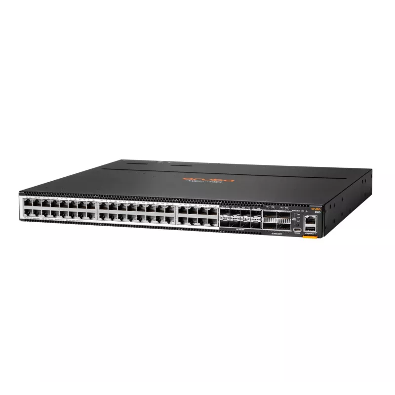 HPE Aruba Networking CX 8100 40x10GBase-T 8x10G SFP+ 4x40/100G QSFP28 Switch