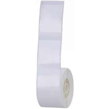Termo etiketės NIIMBOT T25 25 mm × iki 30 mm, baltos, 195 etiketės ritinyje, suderinamos su NIIMBOT T02/T20/T25