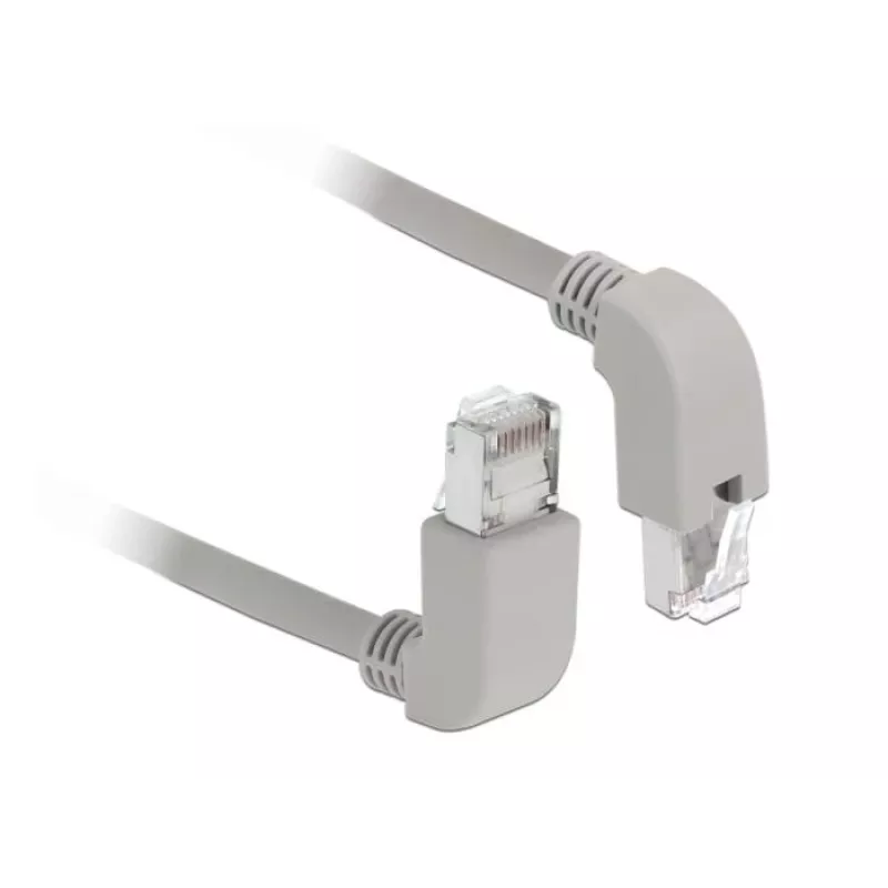 Tinklo kabelis DeLOCK 85861 RJ-45 Cat6 0,5 m pilkas