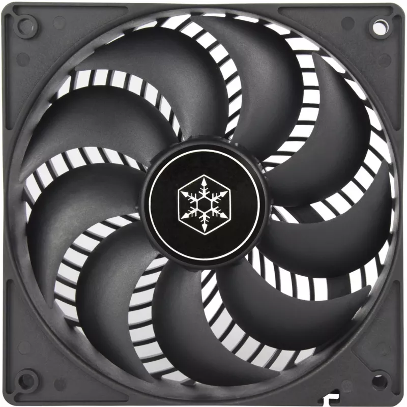 SilverStone SST-AP120I 120 mm korpuso ventiliatorius - juodas