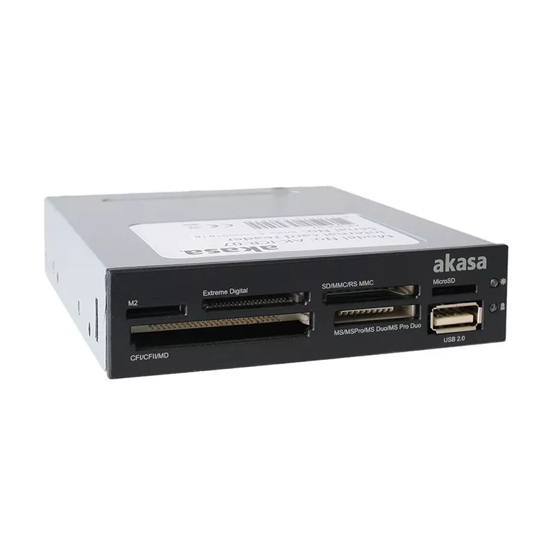 Akasa AK-ICR-07 kortelių skaitytuvas USB 2.0, vidinis