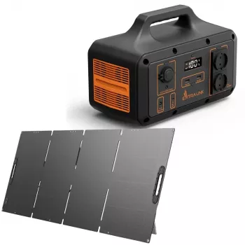 Sulankstomas saulės skydas Extralink EPS-120W 120W monokristalinis silicis