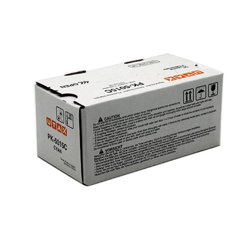 Utax 1T02R7CUT0/PK-5015C dažų rinkinys, žydra spalva. 3K puslapių ISO/IEC 19752, skirtas TA