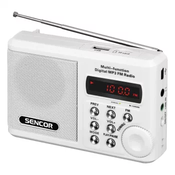Nešiojamasis radijas SRD 215 W MP3, USB, SD