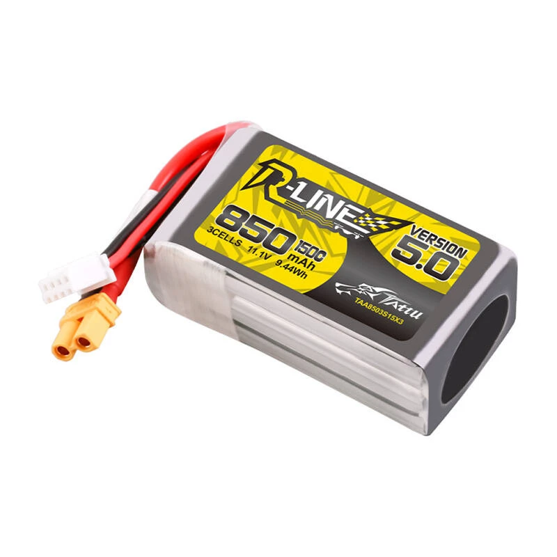 Baterija Tattu R-Line 5.0 850 mAh 11,1 V ličio polimerų