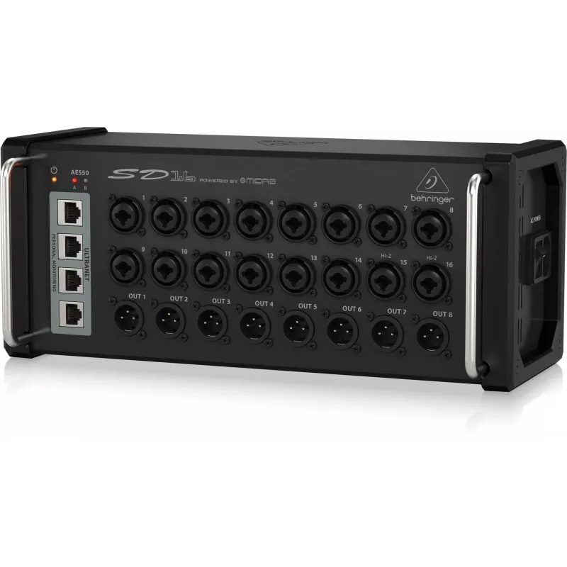 Scenos dėžė Behringer SD16 juoda metalinė