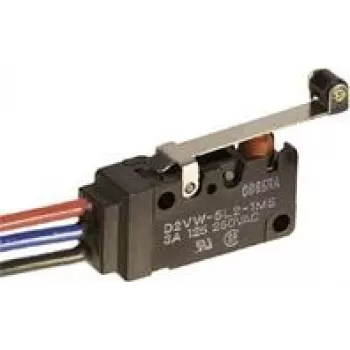 Omron D2VW-5L2A-1MS mikrojungiklis 250 V/DC 5 A 1 x įj./(išj.) 1 vnt. Maišelis