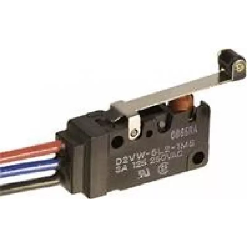 Omron D2VW-5L2A-1MS mikrojungiklis 250 V/DC 5 A 1 x įj./(išj.) 1 vnt. Maišelis