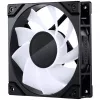 120mm PHANTEKS M25 Gen2 PWM D-RGB korpuso ventiliatorius, juodas, 3 kontaktų
