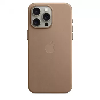 Apple iPhone 15 Pro Max FineWoven dėklas su MagSafe – taupe