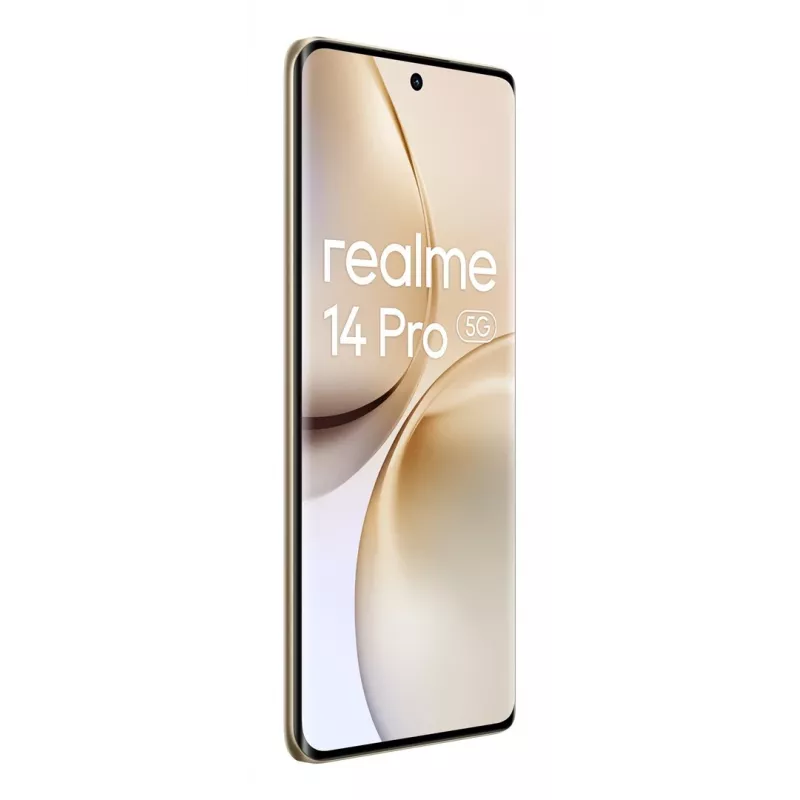 realme 14 Pro 5G 17,2 cm (6,77) Dual SIM Android 15 USB Type-C 8 GB 256 GB 6000 mAh Balta