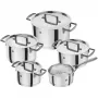 Zwilling BELLASERA virimo reikmenų rinkinys 5 dalių, 18/10 nerūdijantis plienas (71160-005-0)