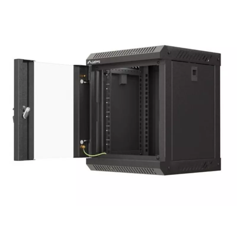 Wall mounted rack Lanberg WF11-3306-10B 6U Juoda 30 kg capacity