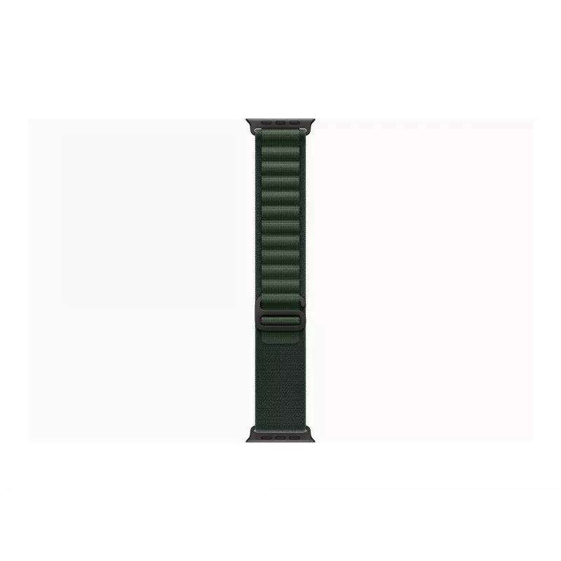 APPLE Watch Ultra 2 GPS + Cellular 49mm Black Titanium Case su Dark Green Alpine Loop - Large