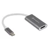 Adapteris SidabrinėSTONE USB 3.1 Type-C į HDMI 2.0b SST-EP07C-E, vaizdo išvesties adapteris