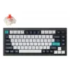 Mechaninė klaviatūra Keychron Q1 Max — USB + RF Wireless + Bluetooth, QWERTY Nordic, juoda, RGB