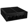 PC korpusas Akasa Pascal PX itin mažo formato, juodas