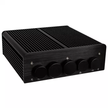 PC korpusas Akasa Pascal PX itin mažo formato, juodas