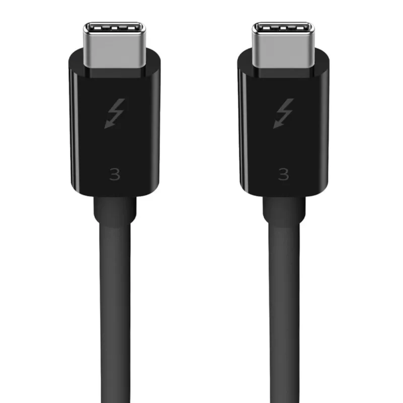USB C į USB C laidas Belkin F2CD084bt0.8MBK 0,8 m 40 Gbit/s juodas