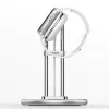 „For Apple Watch“ stovas SAW-300 indukcinis sidabrinis