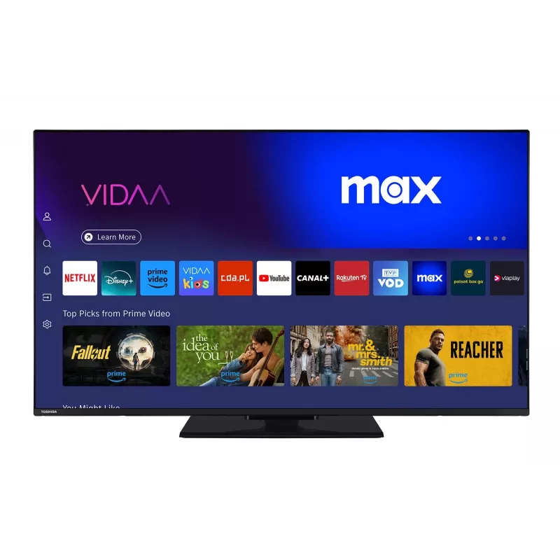 TV Toshiba 50QV3463DG 50 col. 4K Ultra HD QLED 3840 x 2160