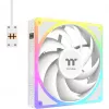 Aušinimo ventiliatorių rinkinys THERMALTAKE TOUGHFAN EX 140 ARGB Sync White — 140mm, 3 vnt. pakuotė