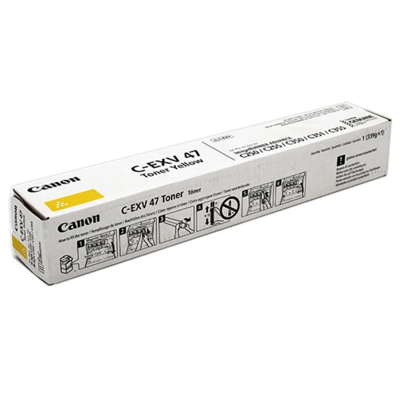 Canon EXV47Y C-EXV47 20000 puslapių Geltonas