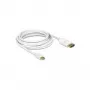 DisplayPort laidas DeLOCK 83481 Mini DisplayPort 1 m Baltas