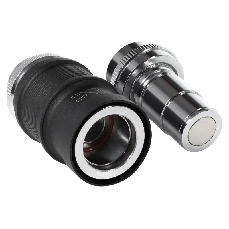 Vandens blokų adapteris Aquatuning GmbH 13857 Žalvaris Nikelis Plastikas Juoda Chromas