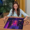 Dėlionė Ravensburger New York in Neon, 1000 dalių, suaugusiųjų dėlionė