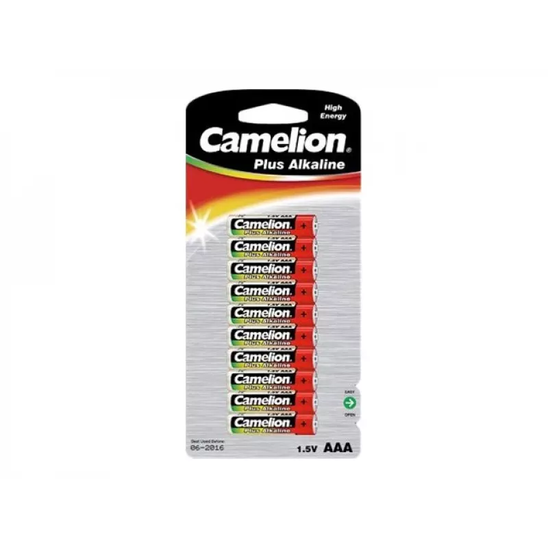 Vienkartinė baterija Camelion LR03-BP10 AAA šarminė