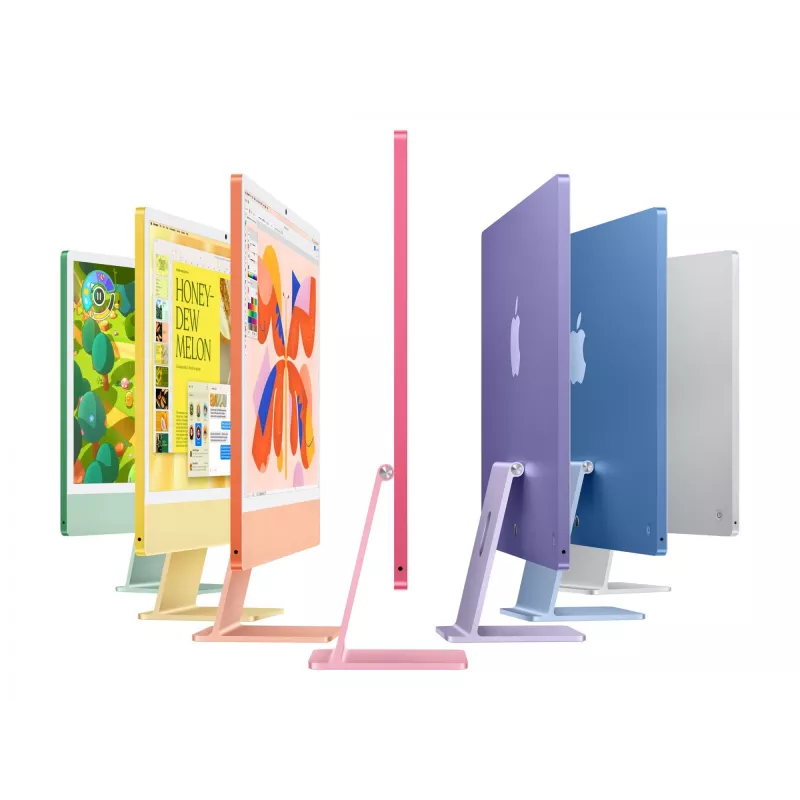 iMac 24 col.: M4 10/10, 16GB, 512GB SSD – mėlynas