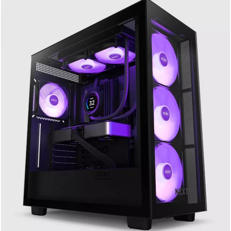 Universalus skysčio aušintuvas NZXT Kraken Elite 240 RGB 12 cm juodas