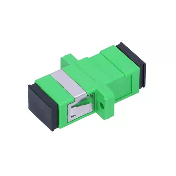 Extralink adapteris SC/APC vienmodis simpleksinis žalias