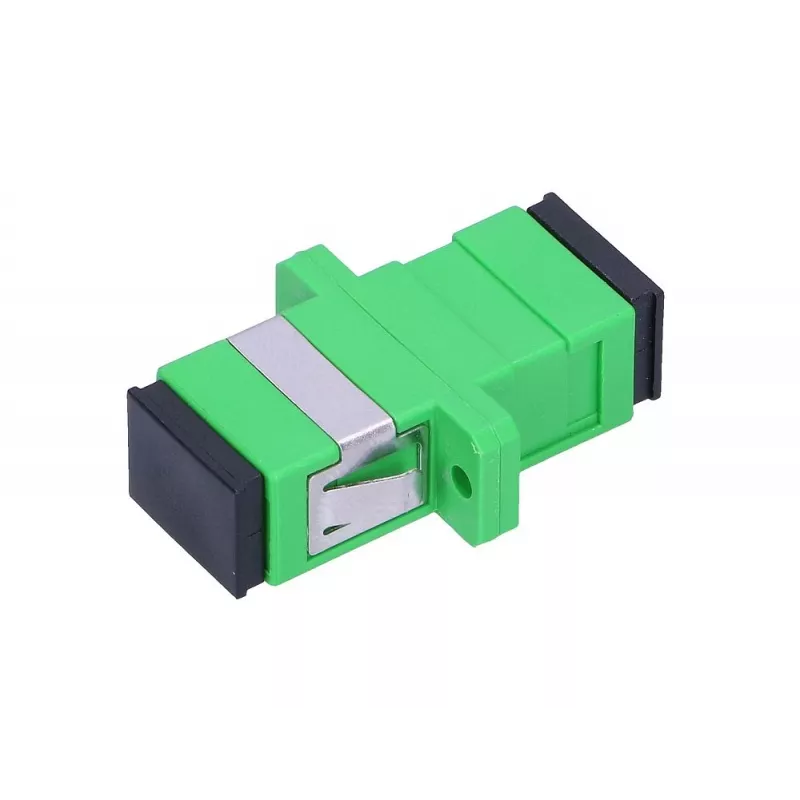 Extralink adapteris SC/APC vienmodis simpleksinis žalias