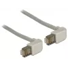 Tinklo kabelis DeLOCK 0,5 m RJ-45 Cat5e S/FTP pilkas