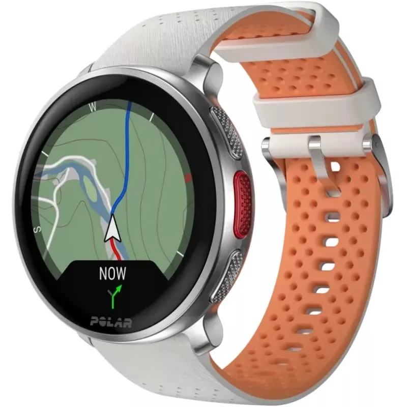 Polar Vantage V3 - Aliuminis - Sportinis laikrodis su dirželiu - Silikoninis - Ekranas 3,5 cm (1,39 col.) - 32 GB - Bluetooth - 57 g - Saulėtekio abrikosas (900108893)