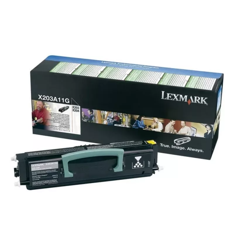 Lexmark Toneris X203A11G - Juodas - Talpa: 2 500 puslapių (X203A11G)