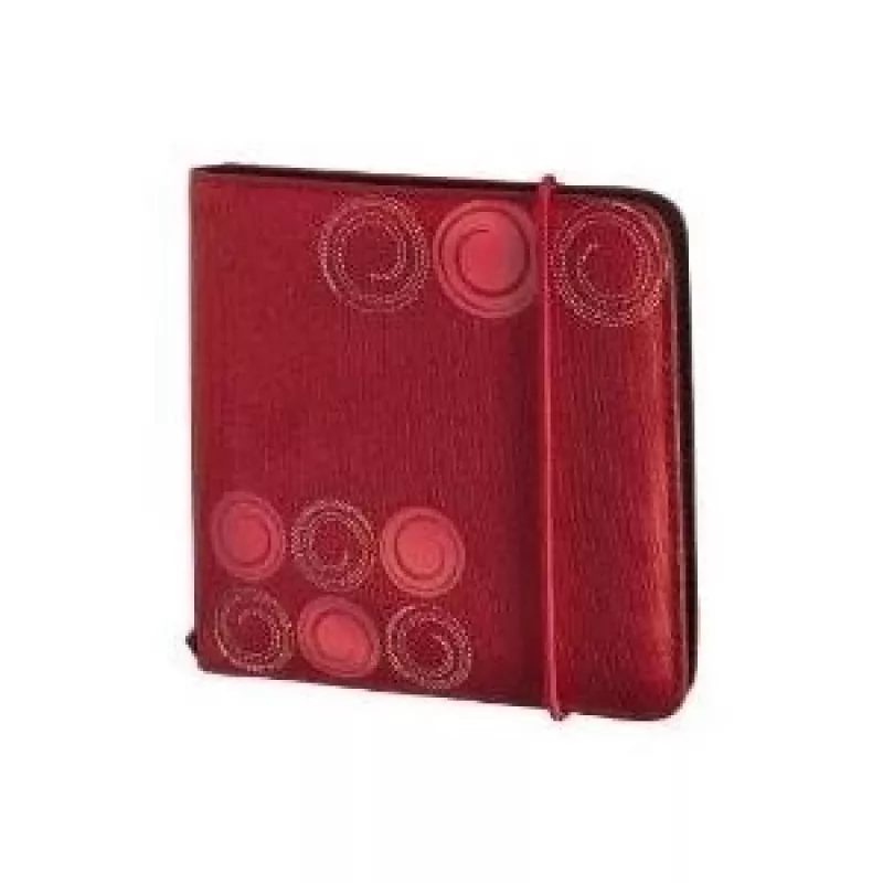 Hama 00095669 optinių diskų dėklas 24 diskams Raudonas