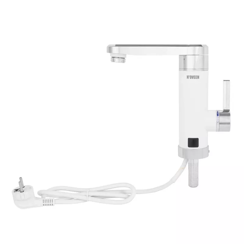 Momentinis vandens šildytuvas NOVEEN IWH460 4600W 220–240V, betalės taškinio naudojimo, 2,5 l/min, IPX4, LED ekranas