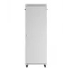 Serverių spinta LANBERG FF01-8047-12SL 47U 800x1000 mm pilka su priekinėmis ir galinėmis stiklinėmis durelėmis bei vieta LCD skydeliui