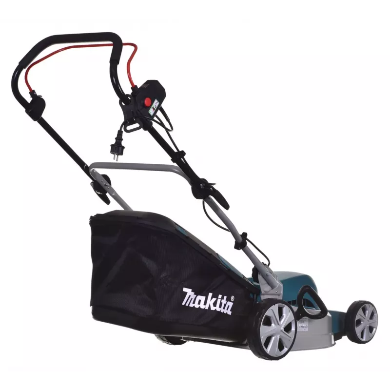 MAKITA ELEKTRINĖ VEJAPJOVĖ 1600W 41cm PLIENINIS KORPUSAS ELM4121
